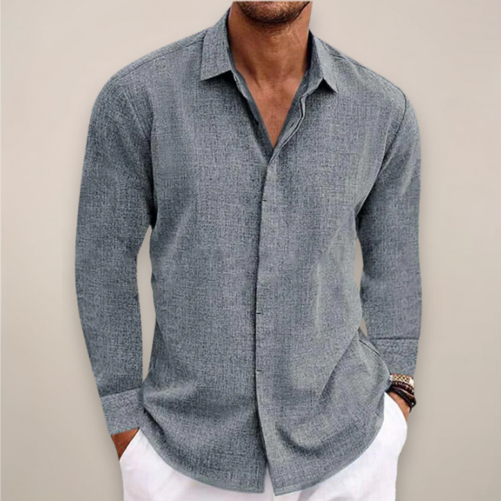 Gabriel  | Heren Overhemd Lange Mouw Button-Up