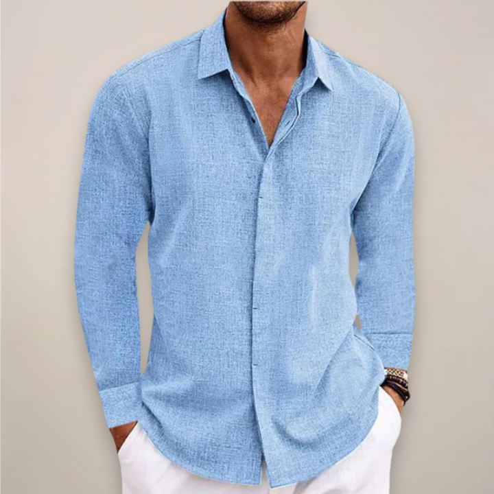 Gabriel  | Heren Overhemd Lange Mouw Button-Up