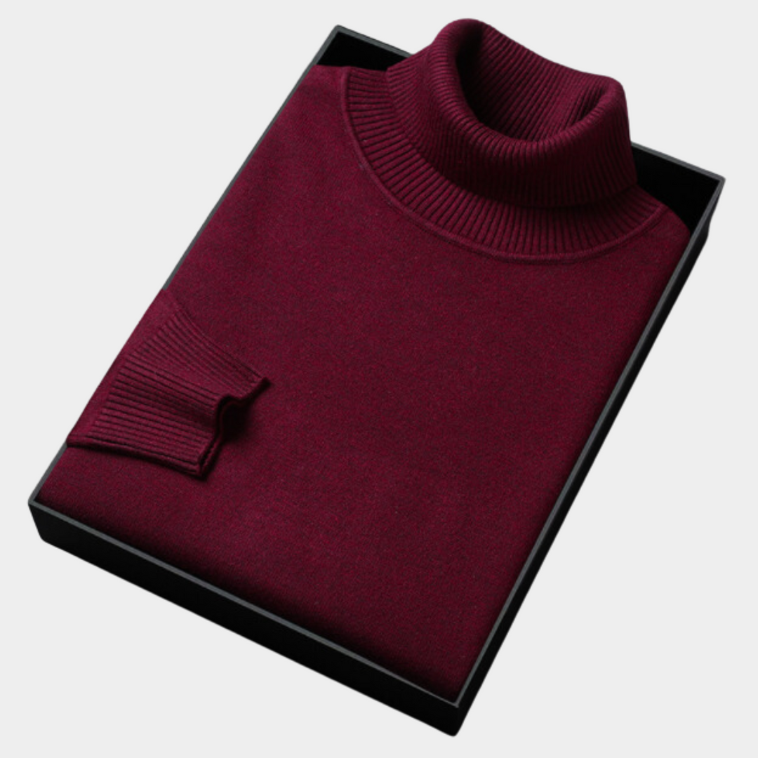 Zachary | Heren Lente Rollneck Pullover Trui