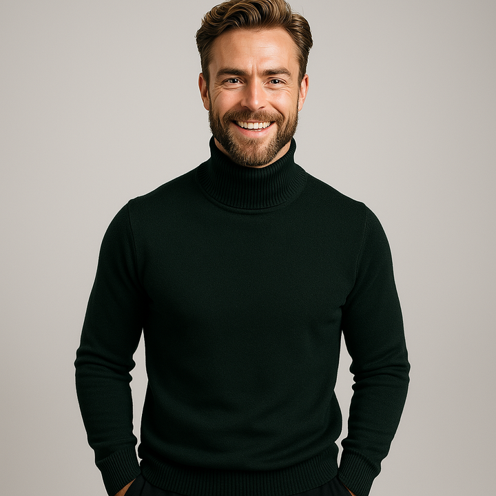Zachary | Heren Lente Rollneck Pullover Trui