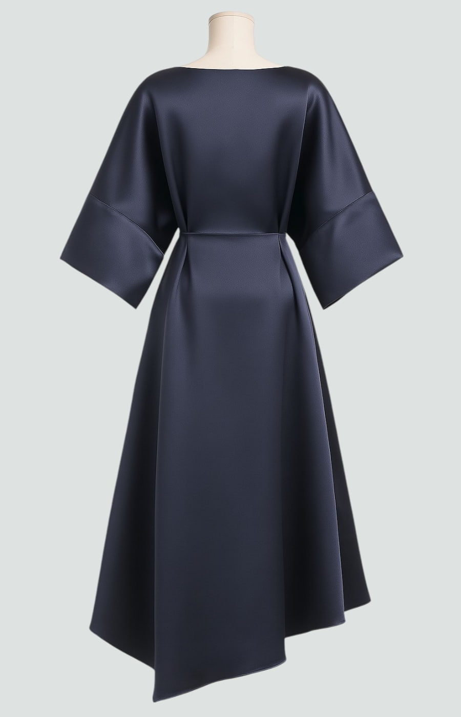 Amber | Dames Elegante Maxi Jurk Met Gedrapeerde Broche