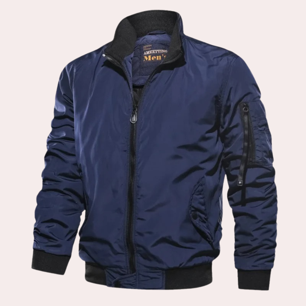 Fredrick | Heren Casual Bomberjack met Ritssluiting
