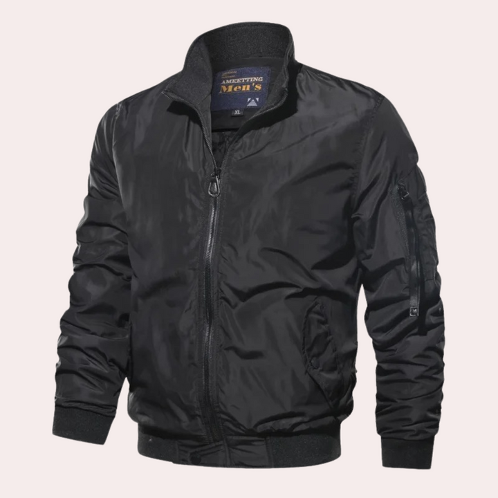 Fredrick | Heren Casual Bomberjack met Ritssluiting