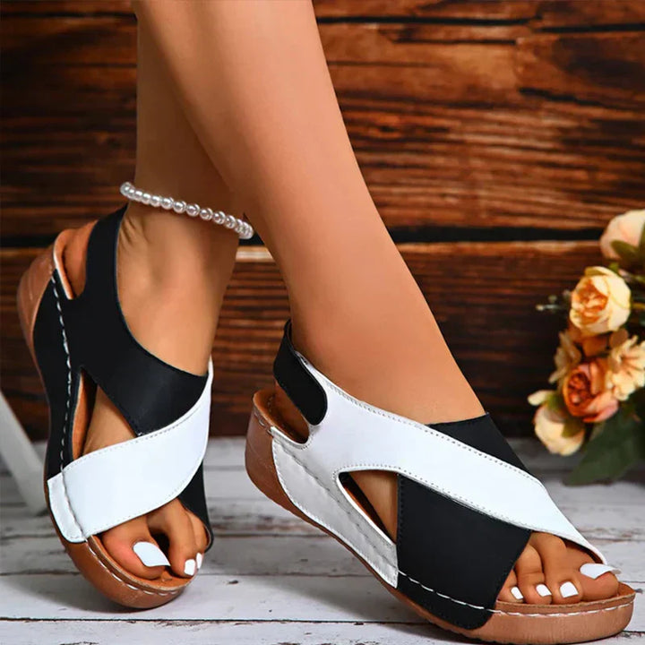 Kendra | Dames Orthopedische Sandalen Met Kruisbandjes