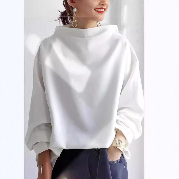 Cecilia | Dames Oversized Trui met Hoge Hals