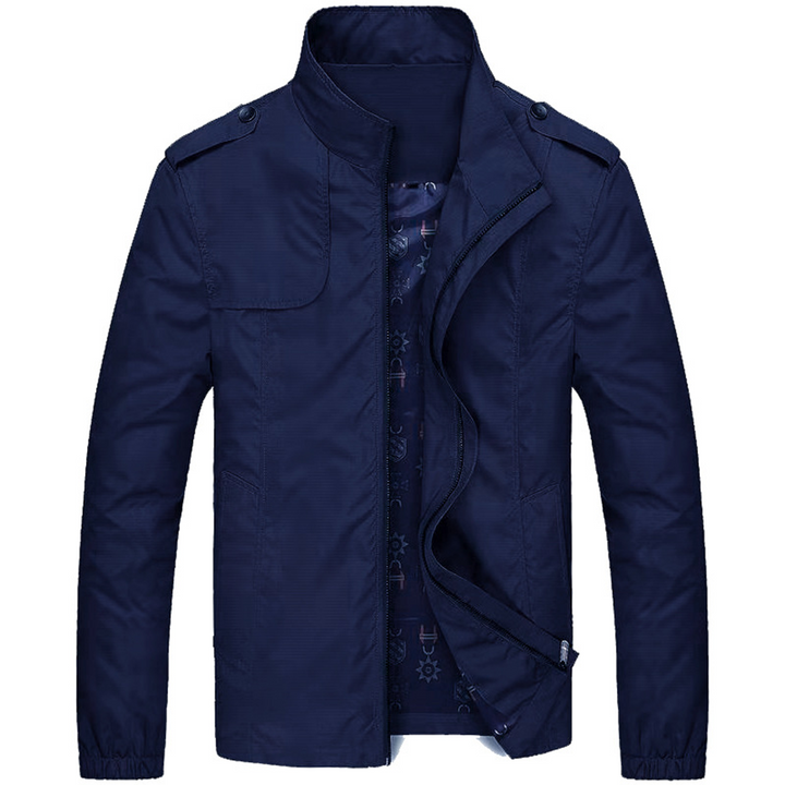 Troy | Heren Trendy Casual Jack met Opstaande Kraag