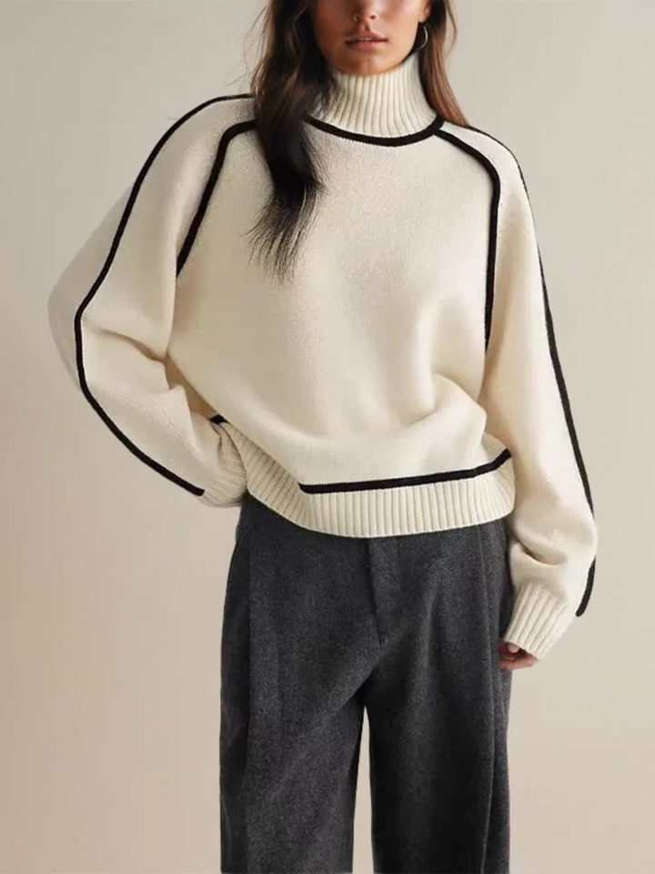 Lila | Dames Winter Colorblock Coltrui