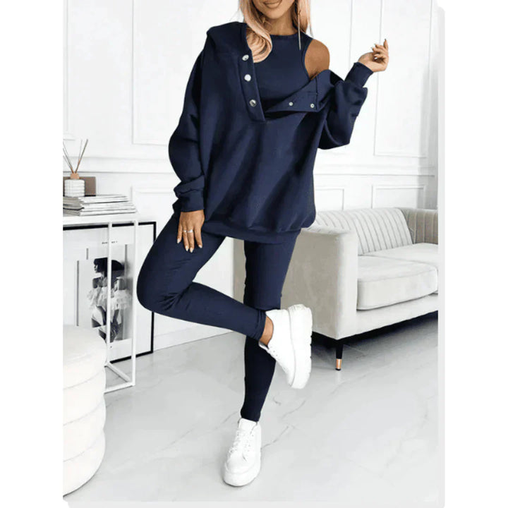 Abigail | Dames Drieledig Casual Trainingspak Set