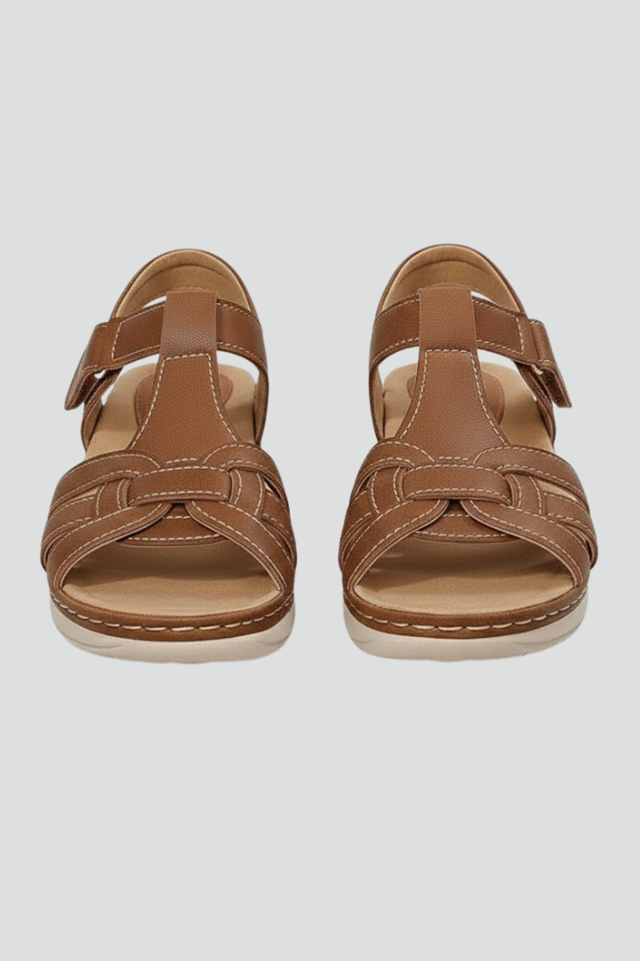 Jasmine | Dames Riemchensandalen met Open Teen