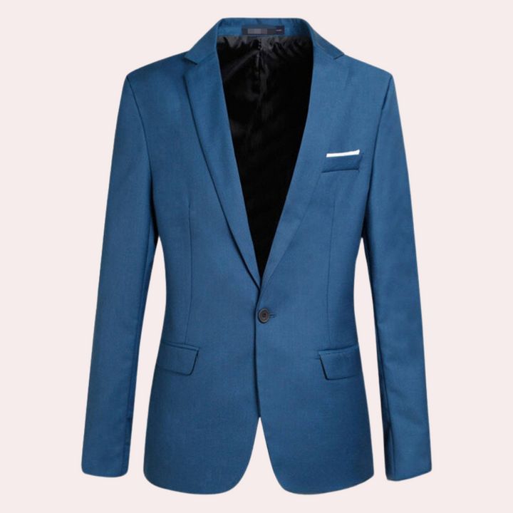 Zachary | Heren Tijdloze Elegante Modern Fit Blazer