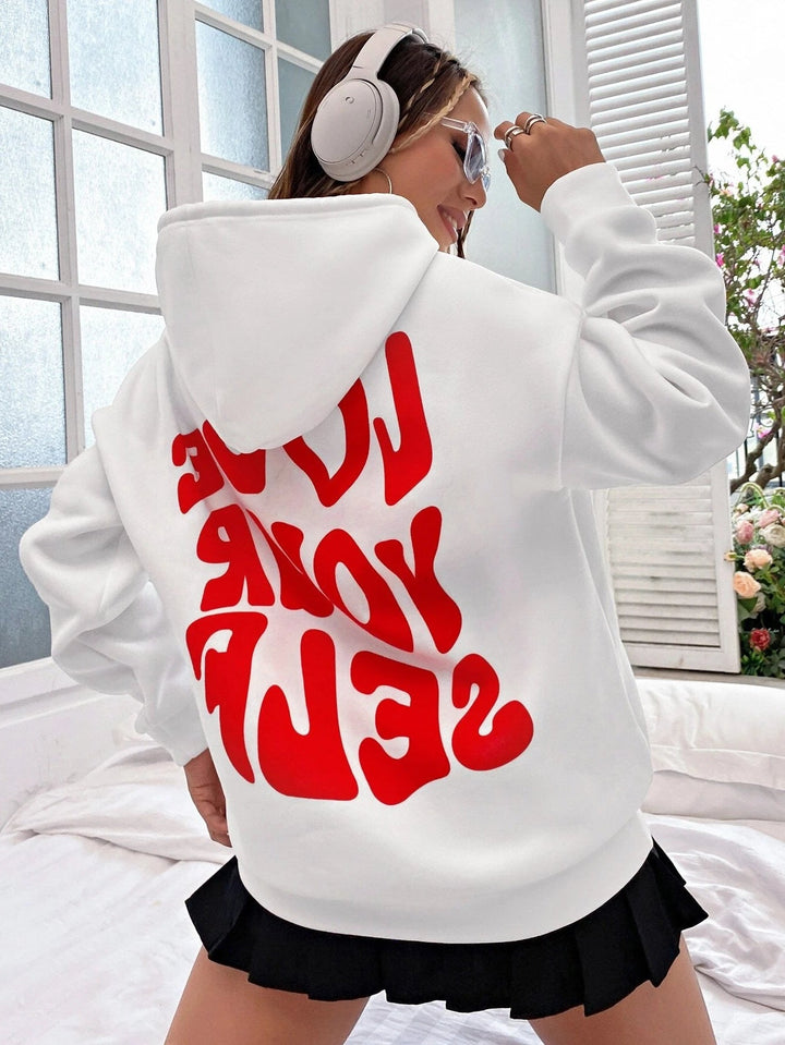 Bailey | Dames Hoodie met Kapuze en Kordelzug en Voorzak