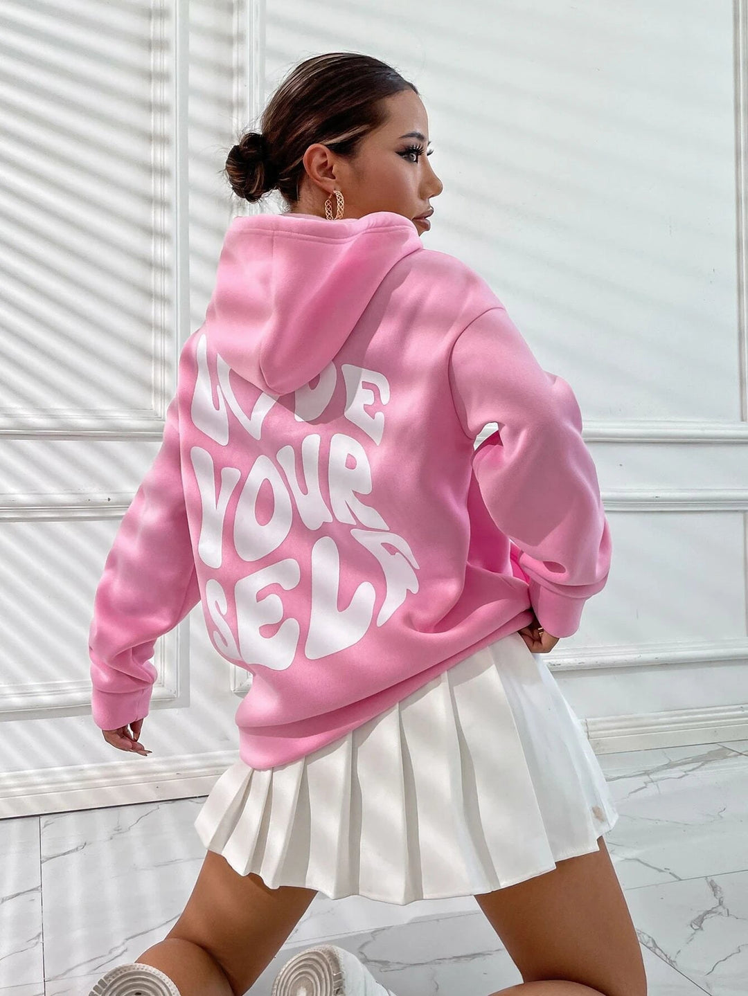 Bailey | Dames Hoodie met Kapuze en Kordelzug en Voorzak