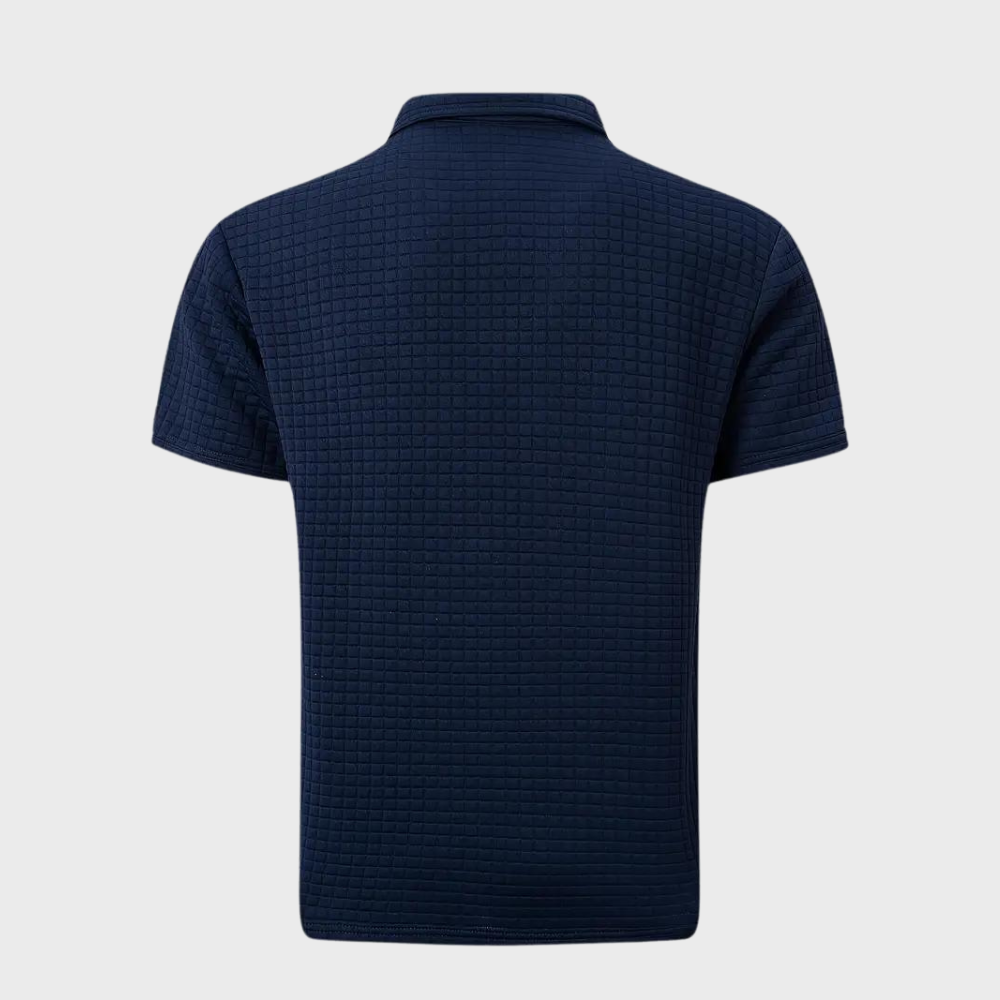 Albert | Heren Casual Contrast Detail Slim Fit Shirt