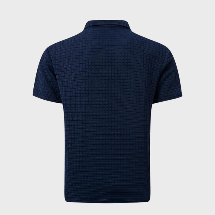 Albert | Heren Casual Contrast Detail Slim Fit Shirt