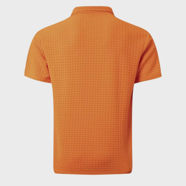 Albert | Heren Casual Contrast Detail Slim Fit Shirt