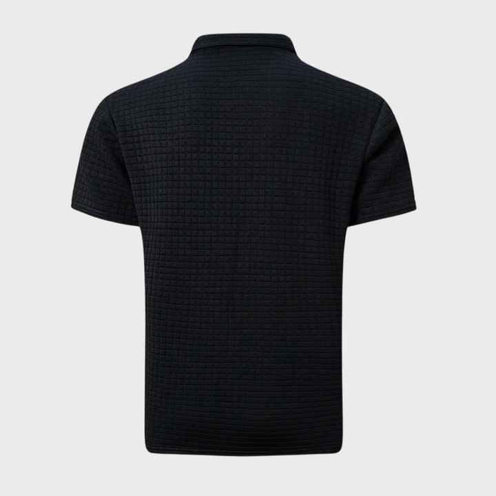 Albert | Heren Casual Contrast Detail Slim Fit Shirt