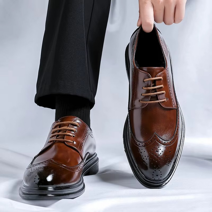Ronan | Heren Brogue Veterschoenen