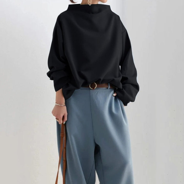 Cecilia | Dames Oversized Trui met Hoge Hals