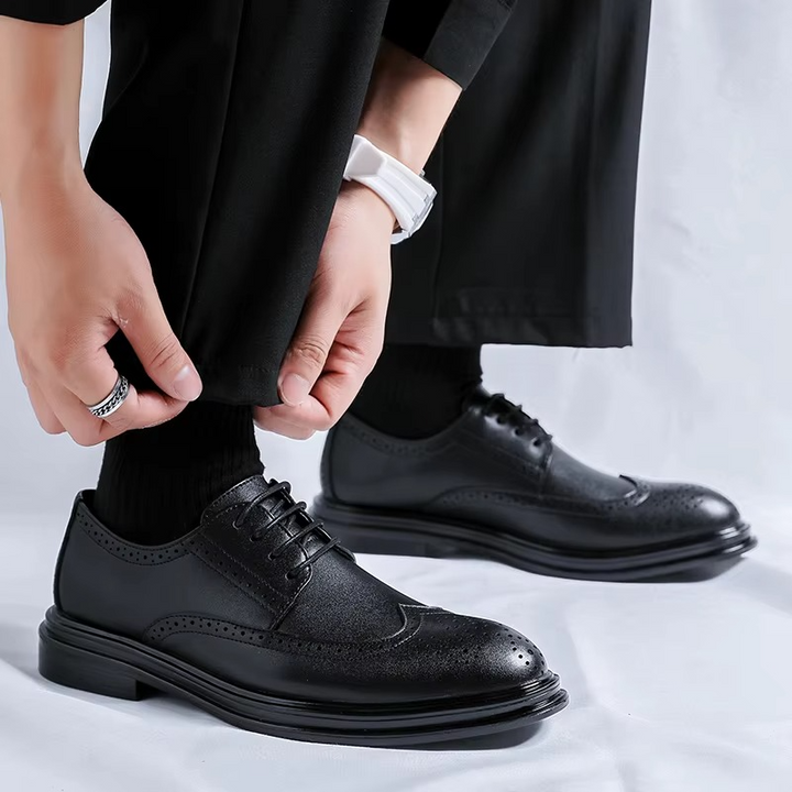 Ronan | Heren Brogue Veterschoenen