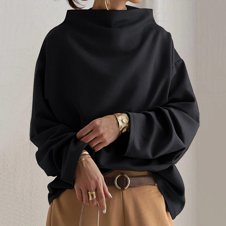 Cecilia | Dames Oversized Trui met Hoge Hals