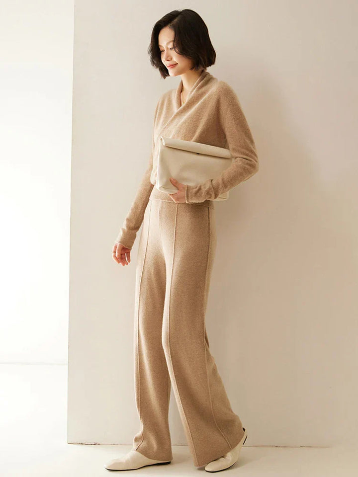 Elsa | Dames Elegante Wikkel- en Overslag Chic Trui