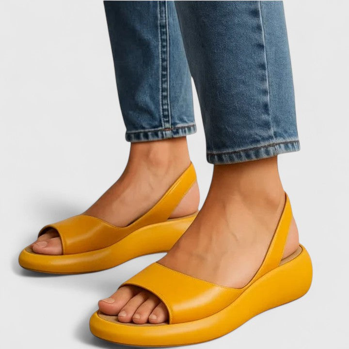 Vivian | Dames Platform Slingback Sandalen