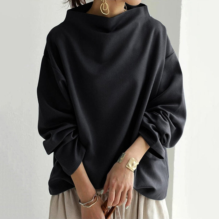 Cecilia | Dames Oversized Trui met Hoge Hals