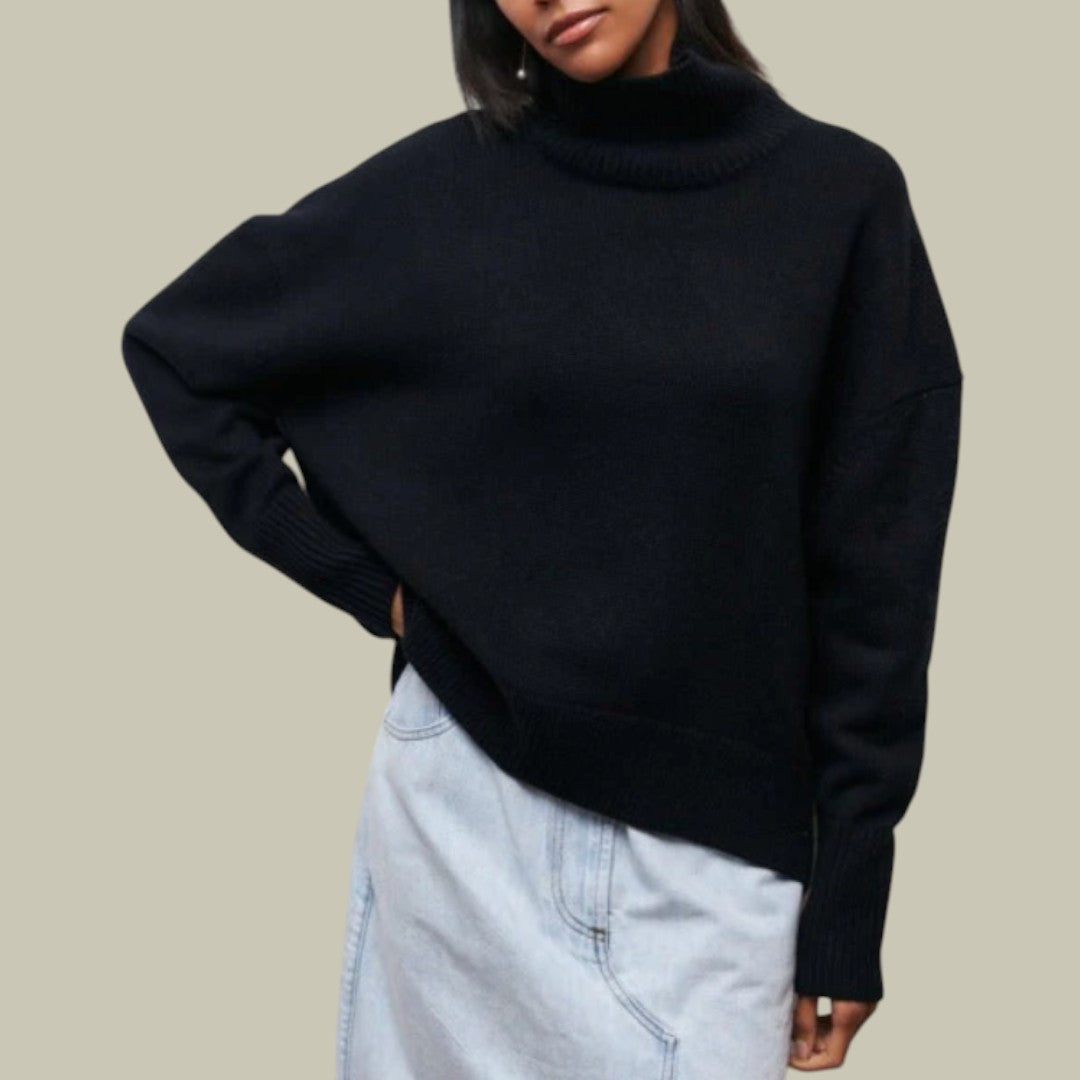 Madeline | Dames Warme Pullover Lange Mouw Gebreide Trui