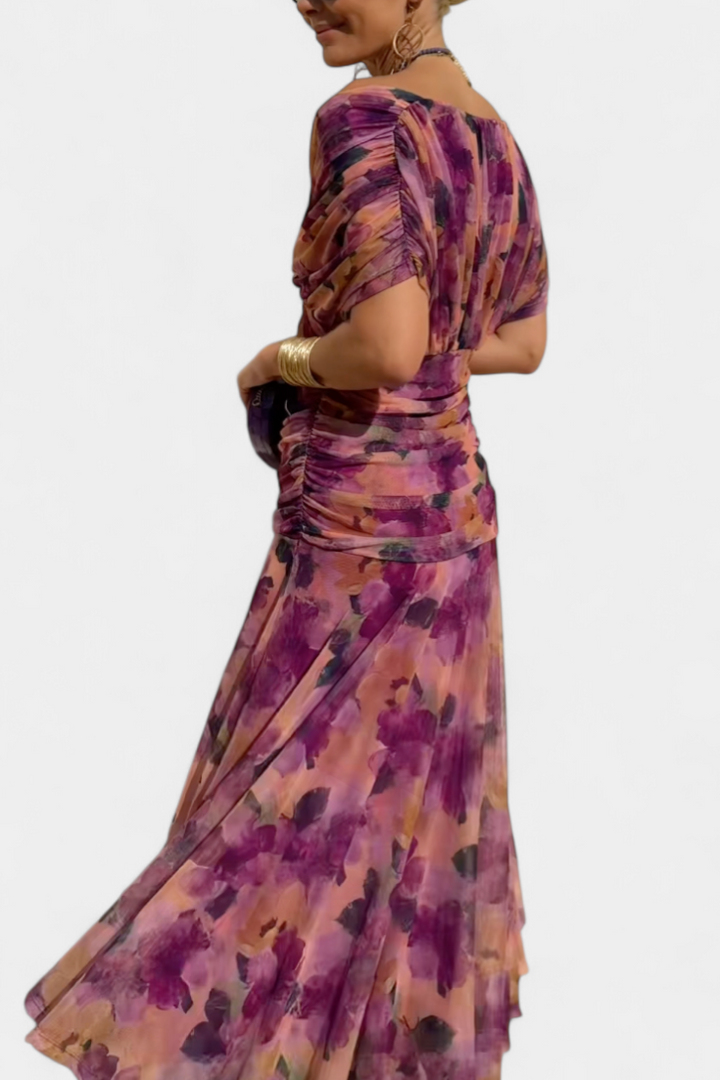 Sadie | Dames Elegante Off-Shoulder Avondjurk