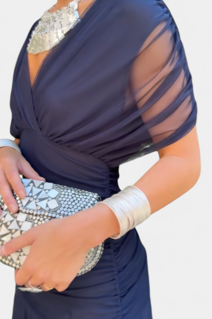 Sadie | Dames Elegante Off-Shoulder Avondjurk