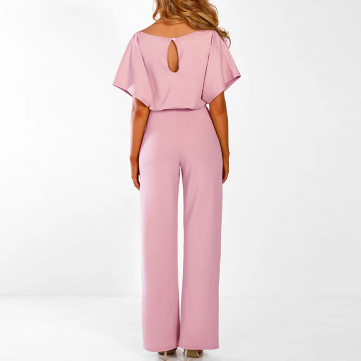 Grace | Dames Jumpsuit met Wijde Pijpen