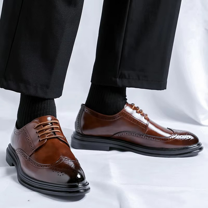 Ronan | Heren Brogue Veterschoenen