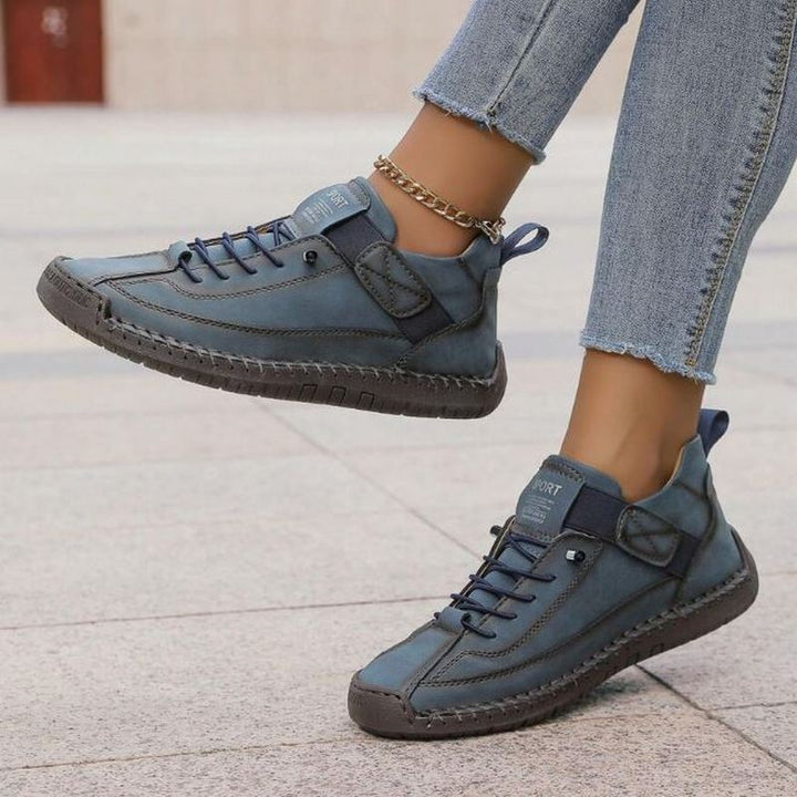 Paisley | Dames Casual Enkellaarzen Met Veters