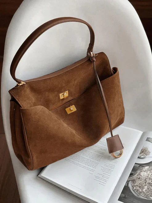 Anna | Dames Luxe Suède Schoudertas