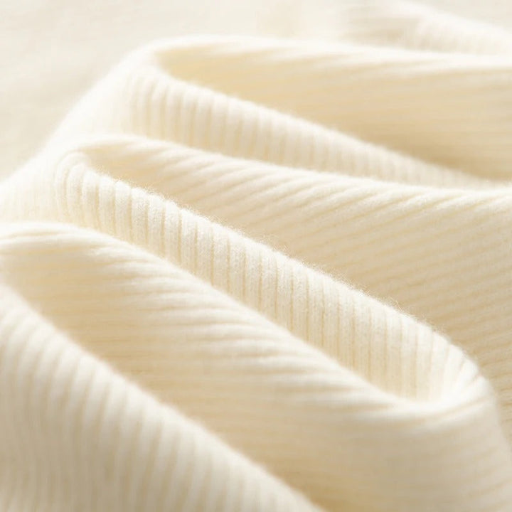 Scarlett | Dames Winter Gebreide Broek met Wijde Pijpen