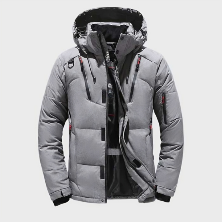Maxwell | Heren Gewatteerde Winterjas met Capuchon en Ritssluiting