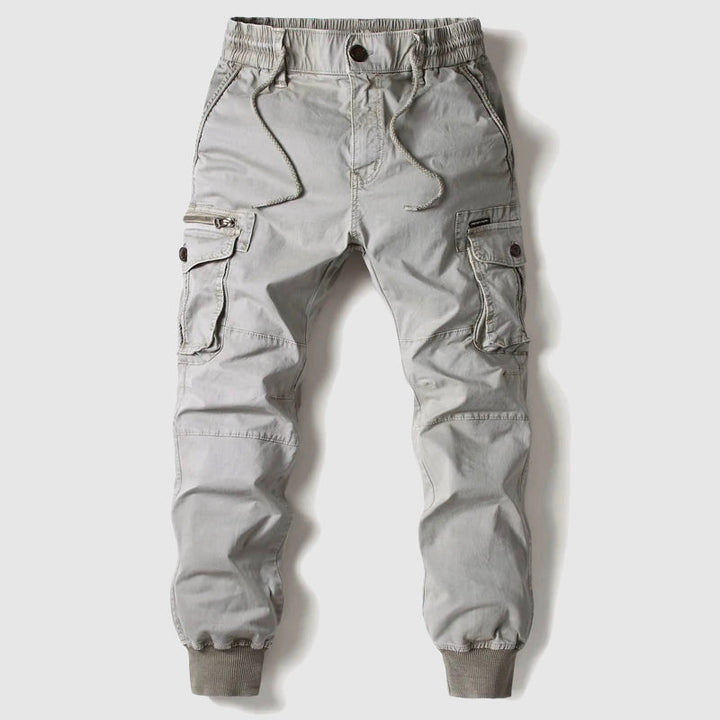 Theodore | Heren Tactical Cargo Broek met Elastische Taille