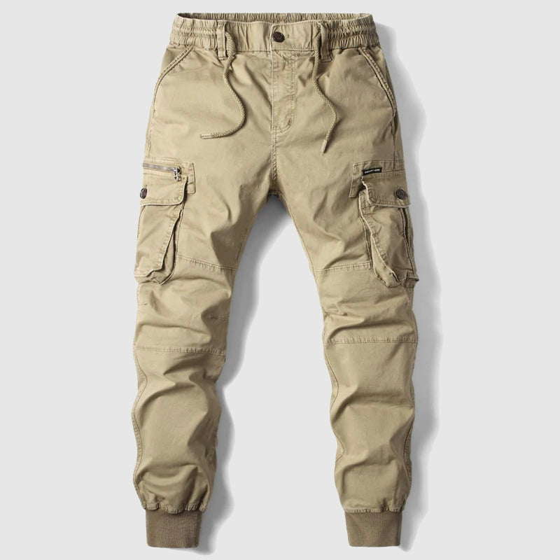 Theodore | Heren Tactical Cargo Broek met Elastische Taille