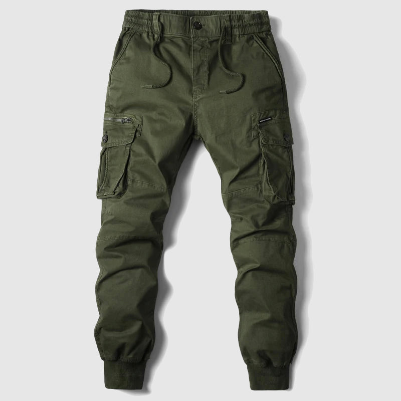 Theodore | Heren Tactical Cargo Broek met Elastische Taille