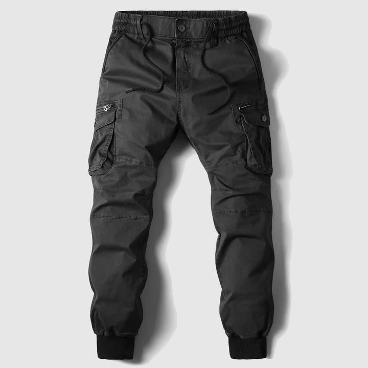 Theodore | Heren Tactical Cargo Broek met Elastische Taille