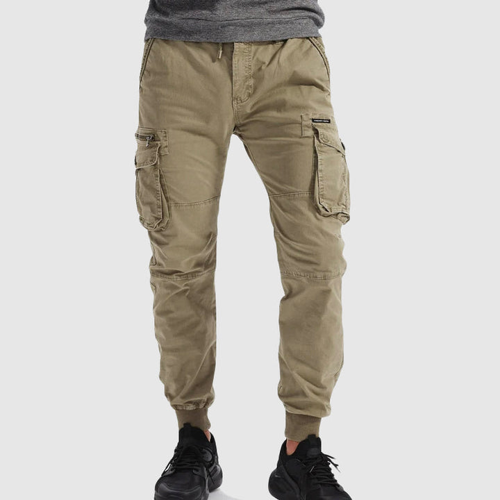 Theodore | Heren Tactical Cargo Broek met Elastische Taille