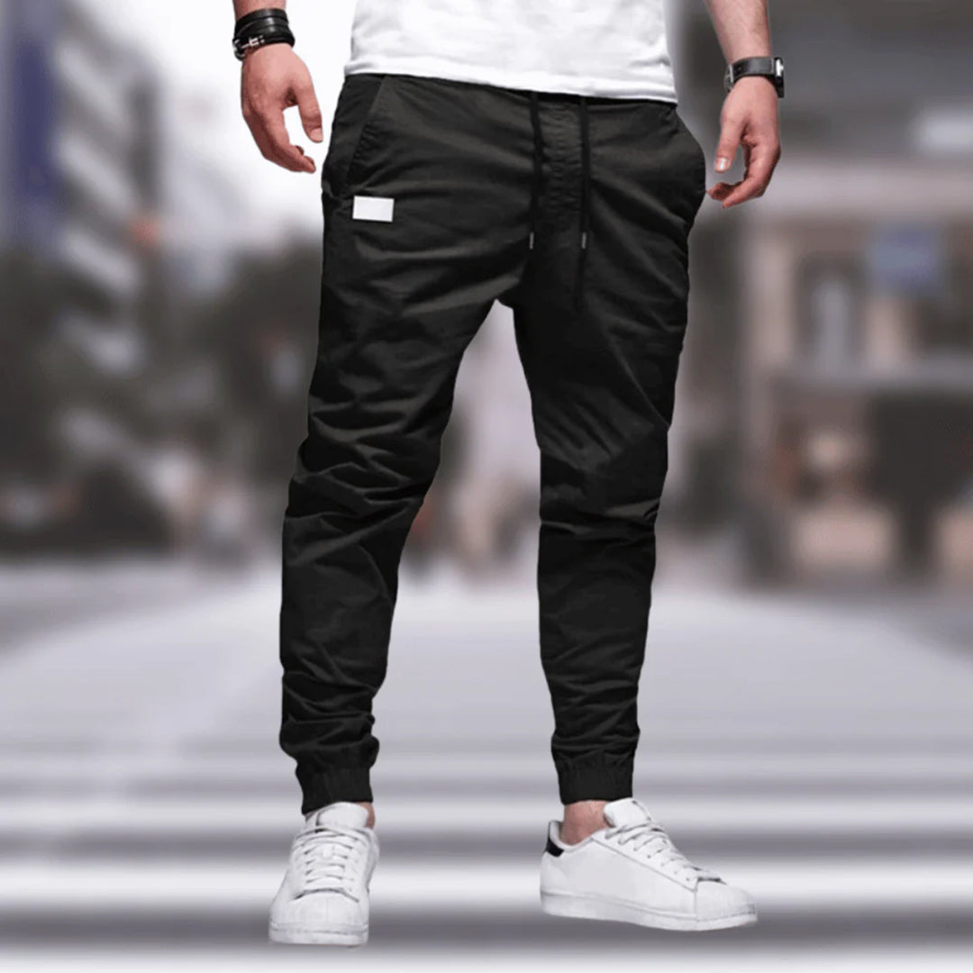Spencer | Heren Casual Jogger Broek Met Trekkoord