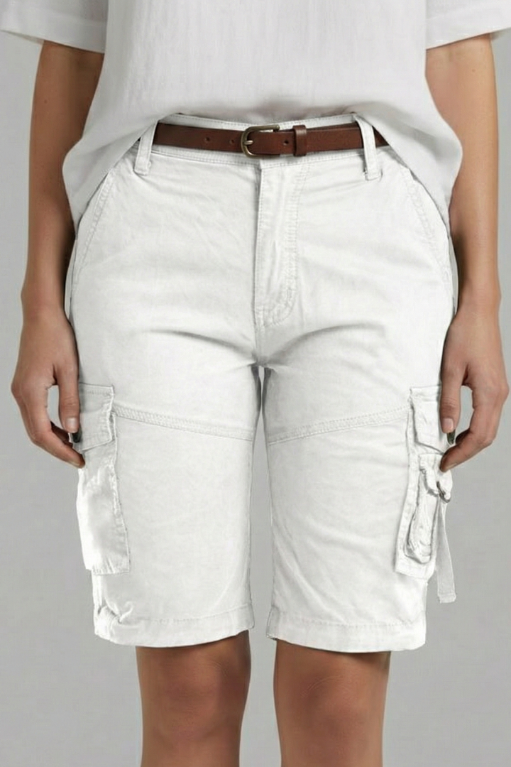 Lilly | Dames Cargo Shorts met Utility Zakjes