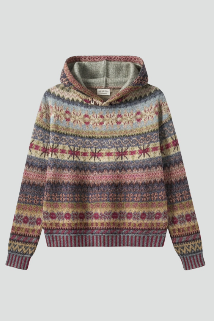 Brielle | Dames Hoodie met Capuchon en Geribbelde Boorden