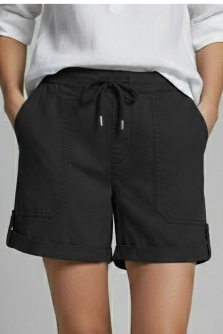 Nyla | Dames-Casual-Shorts met Kordelzug en Zakken