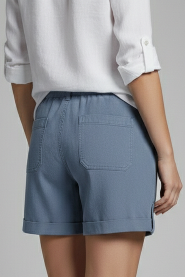 Nyla | Dames-Casual-Shorts met Kordelzug en Zakken
