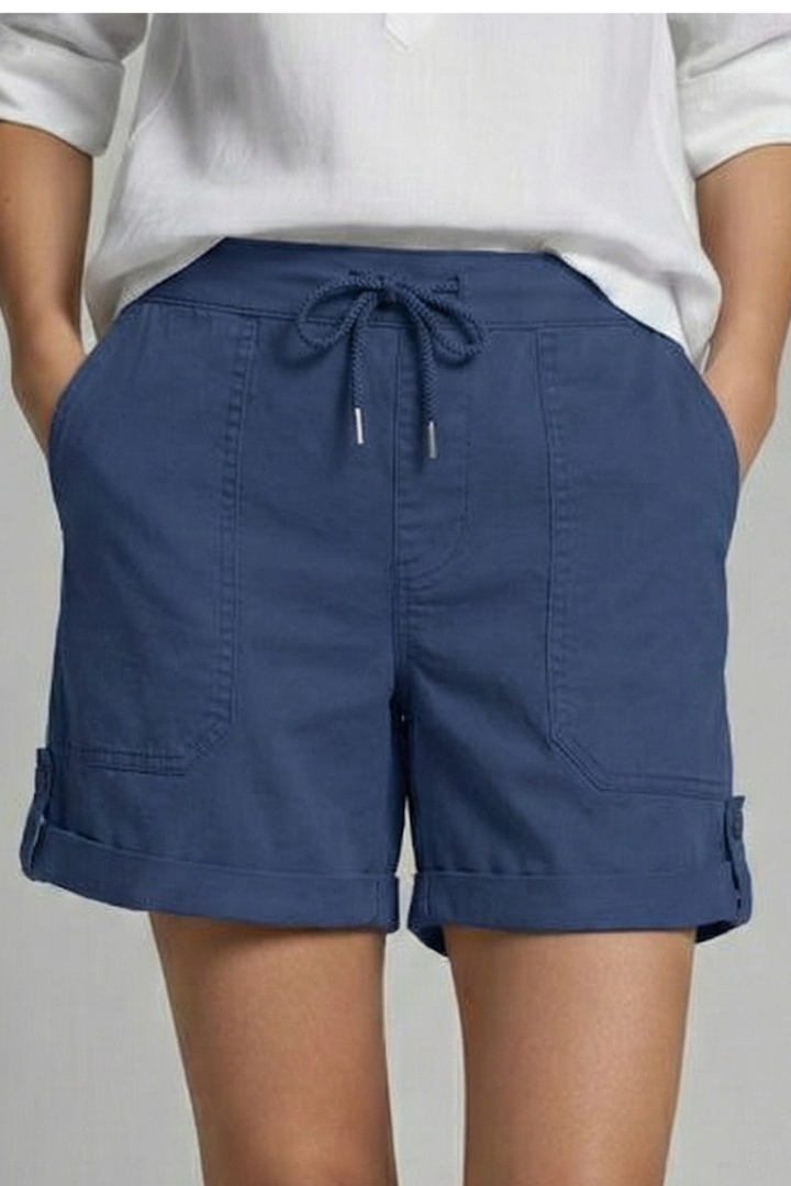 Nyla | Dames-Casual-Shorts met Kordelzug en Zakken