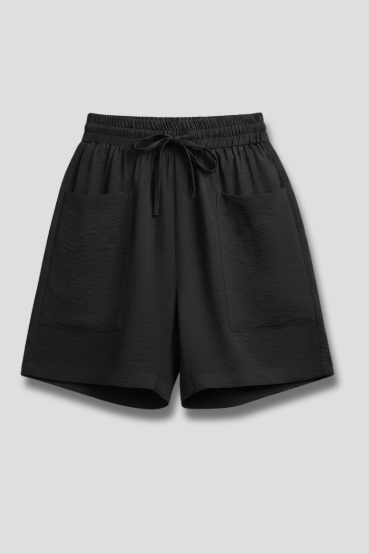 Samara | Dames-Casual-Shorts met elastische tailleband en koord