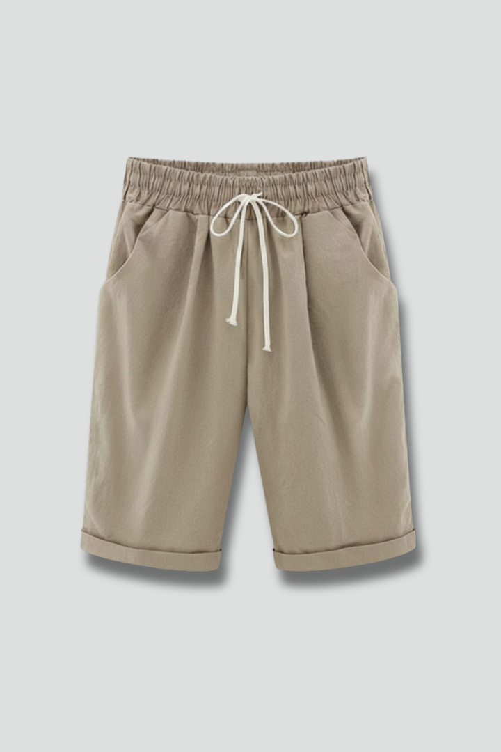 Dahlia | Dames Shorts met Kordelzug en Zakken