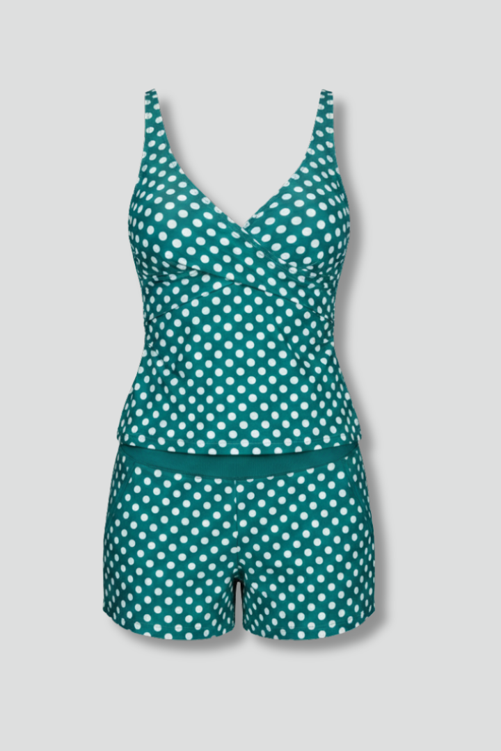 Estelle | Dames Tankini Zwemset met Tanktop en Shorts